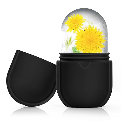 MOLDE DE HIELO FACIAL EN SILICONA - TERAPIA DE FRIO PARA REJUVENCER Y TONIFICAR LA PIEL