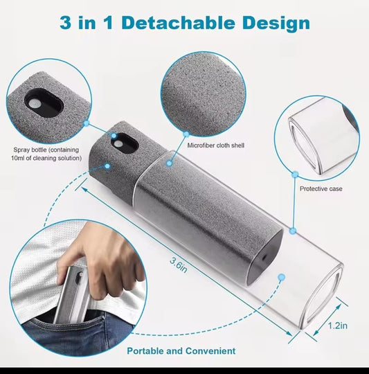 LIMPIADOR PARA PANTALLAS - PRACTICO Y REUTILIZABLE